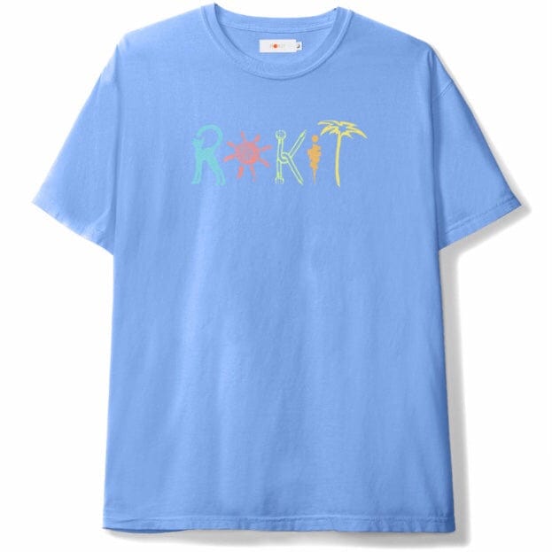 Rokit Mixed Tee (Baby Blue) 412-0502