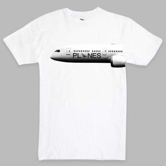 Paper Planes Jumbo Jet Tee (White) 200009