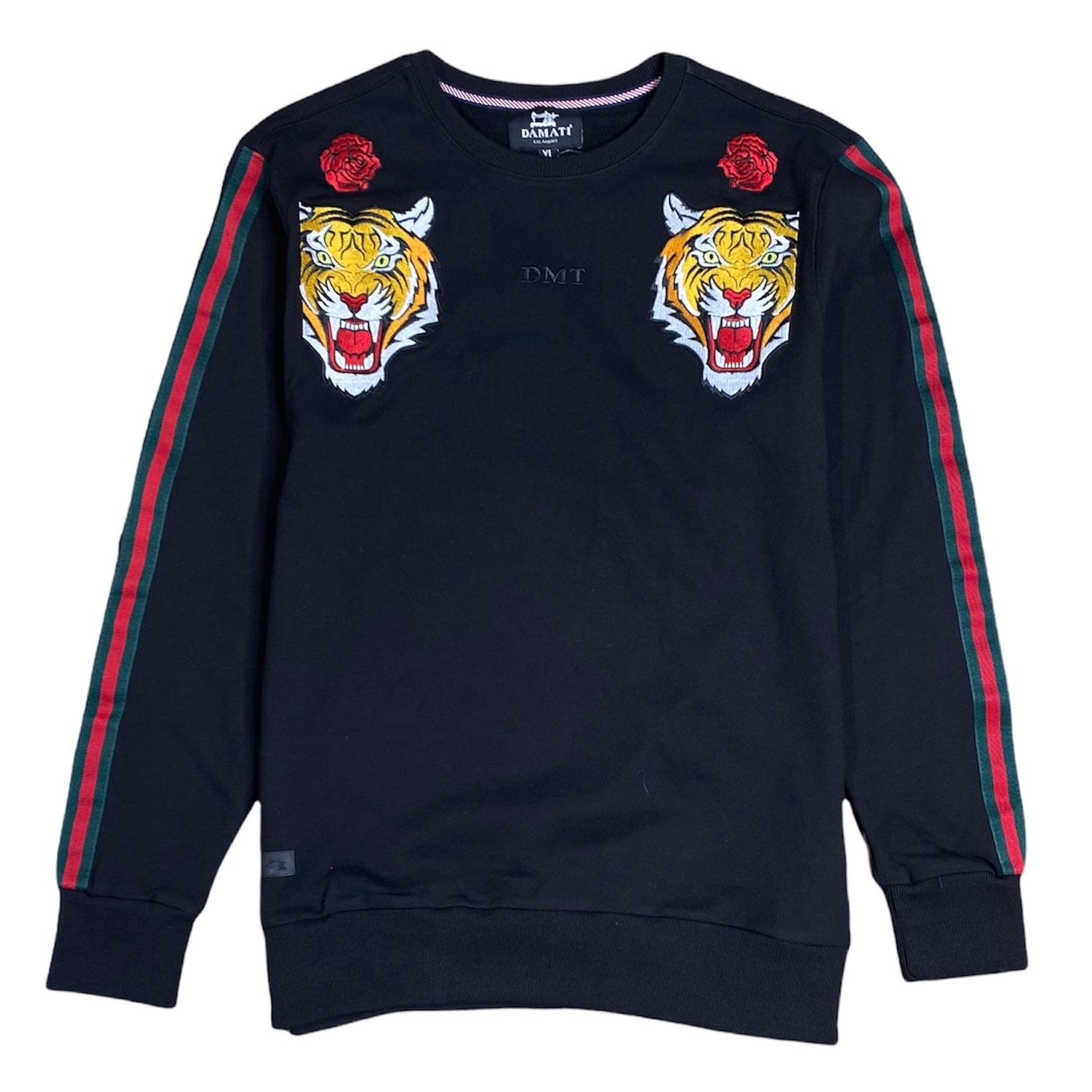 Damati Tiger Claw Crewneck (Black) - DMT-064