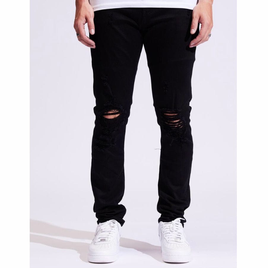 Crysp Atlantic Denim Jeans (Jet Black) CRYF122-123