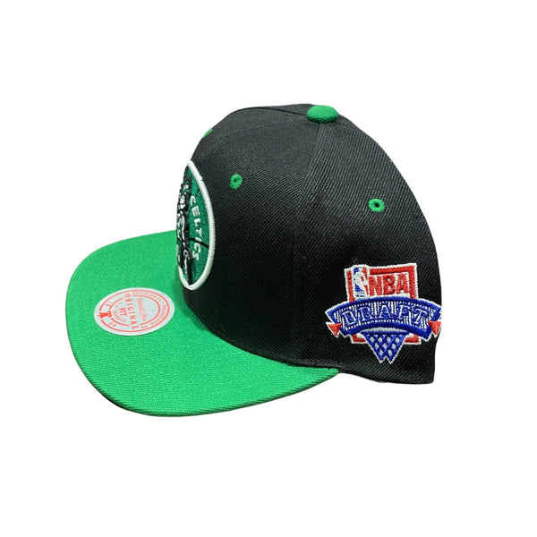 Mitchell & Ness Nba Hwc Boston Celtics Lotto Pick Snapback (Black/Green)