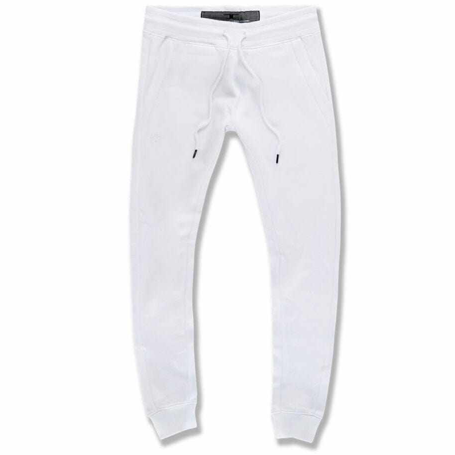 Jordan Craig Uptown Jogger Sweatpants (White) 8720