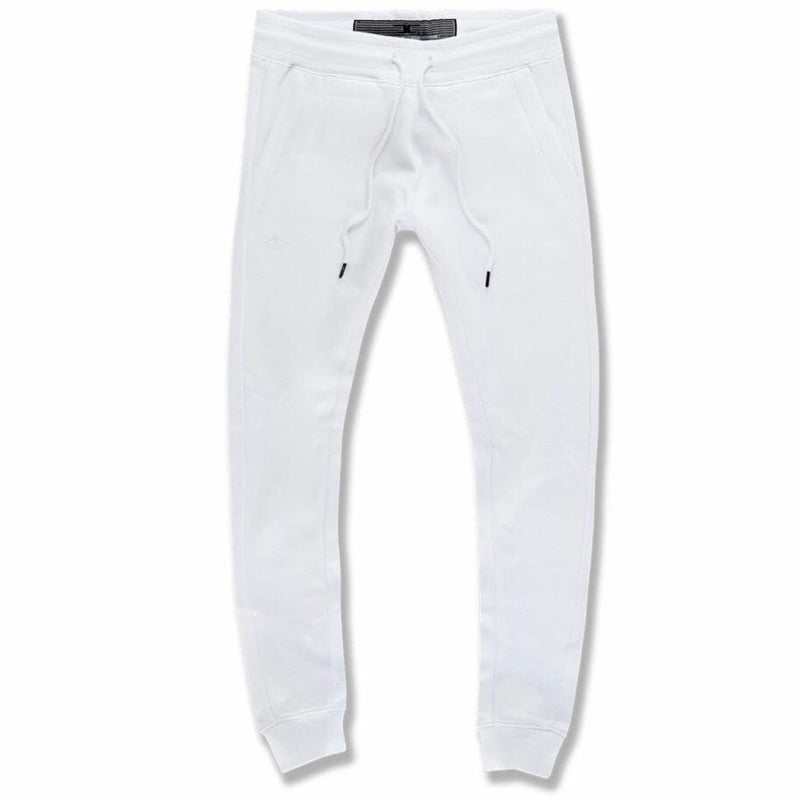Jordan Craig Uptown Jogger Sweatpants (White) 8720