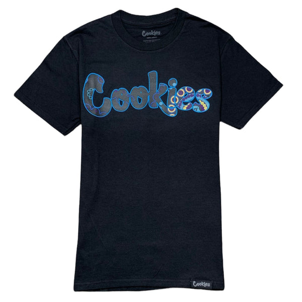 Cookies Casablanca Logo T Shirt (Black/Blue) 1557T5879