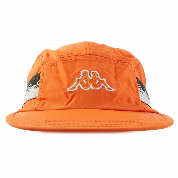 Kappa Logo Tape Drema Cap (Orange/Grey/Black) 331B63W