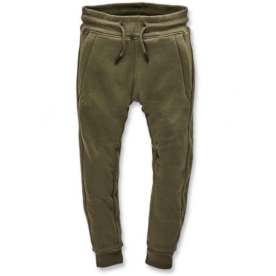 Kids Uptown Jogger Sweatpants (Olive) 8520K