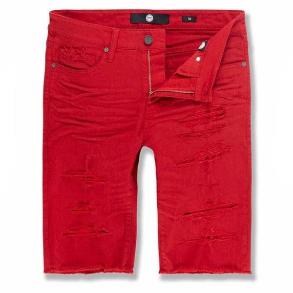 Jordan Craig Wildwood Twill Shorts (Red) J3166S