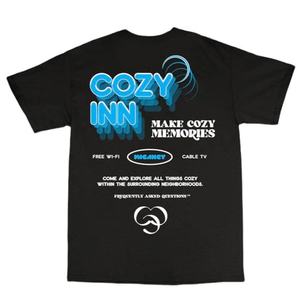 Frequently Asked Questions Cozy Inn T Shirt (Black) 22-338BP