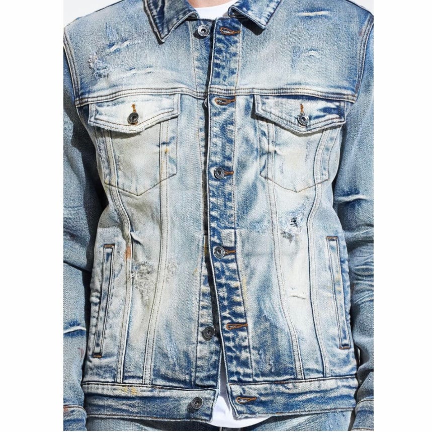 Crysp Bering Denim Jacket (Blue) CRYSPHOL21-7