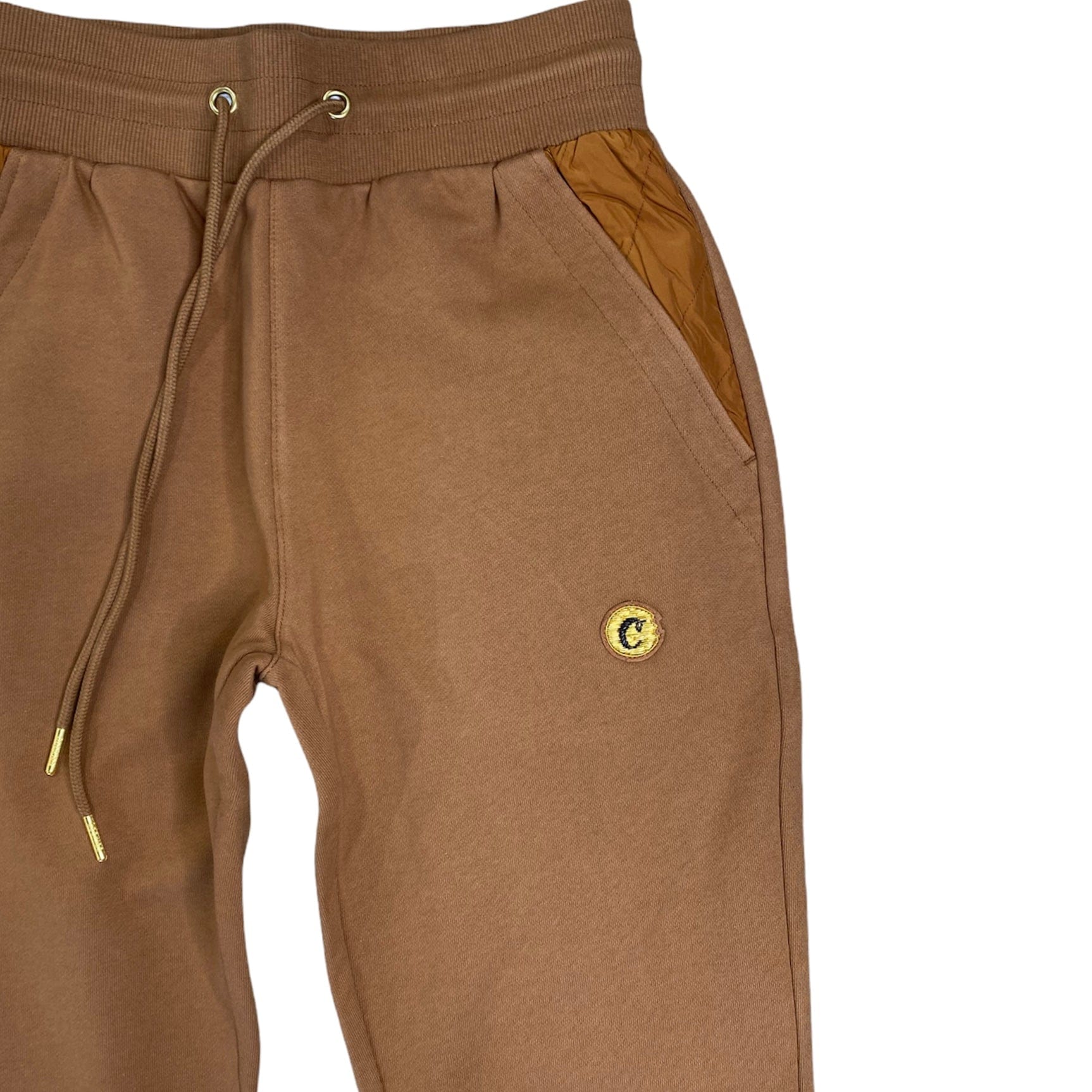 Cookies Prohibition Fleece Sweatpant (Camel) 1554B5329