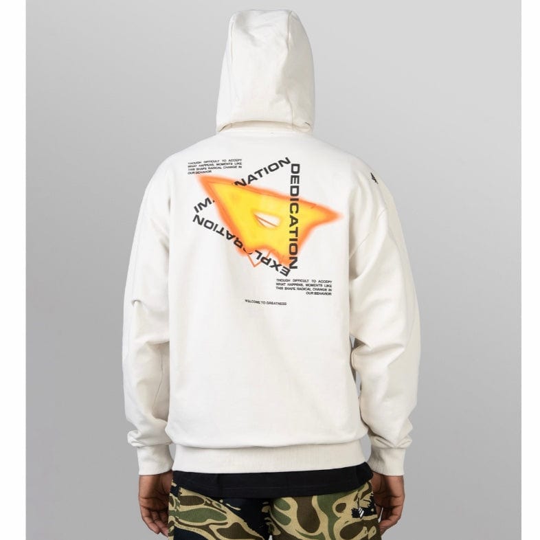 Paper Planes Drop Shoulder Dedication Hoodie (Vapor) 300182