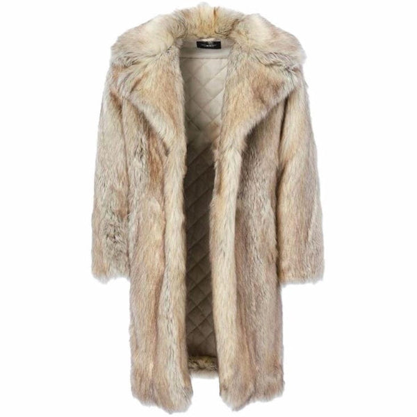 Jordan Craig Faux Fur Coat (Coyote) 91398