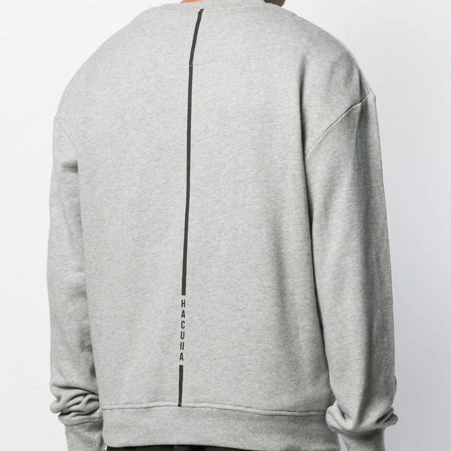 Haculla Mask Off Crewneck (Heather Grey) - HA08AI-K42