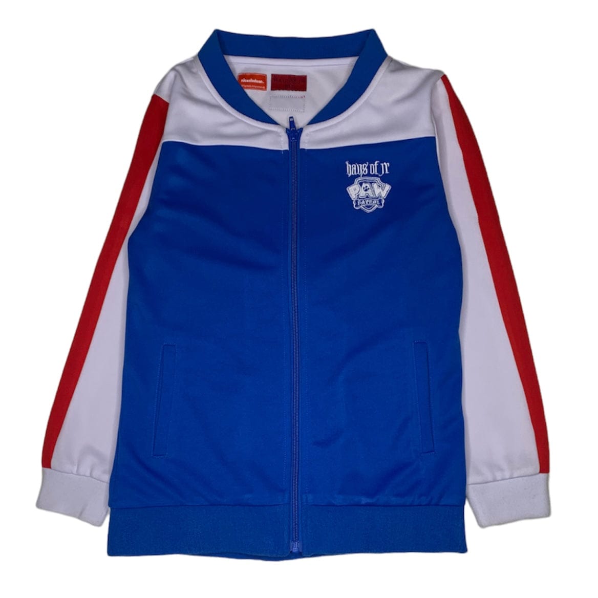 Haus of Jr Zip-Up Paw Patrol Jacket (Blue/White/Red) - QS17PPTTBL