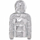 Kids Jordan Craig Toronto Bubble Jacket (Silver) 91542MK