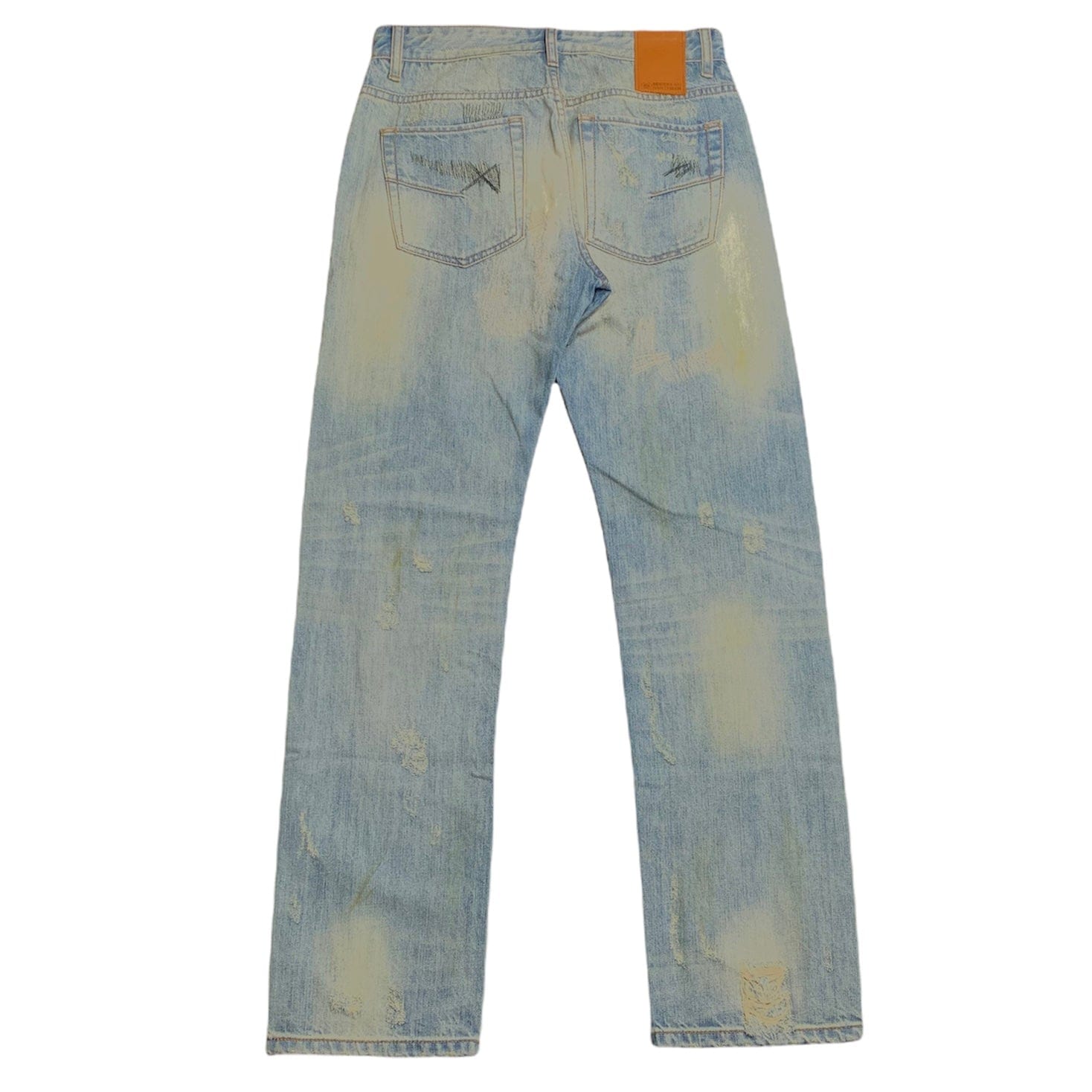 Mostly Heard Rarely Seen Destroyed Jeans (400 Blue) - MH02AG