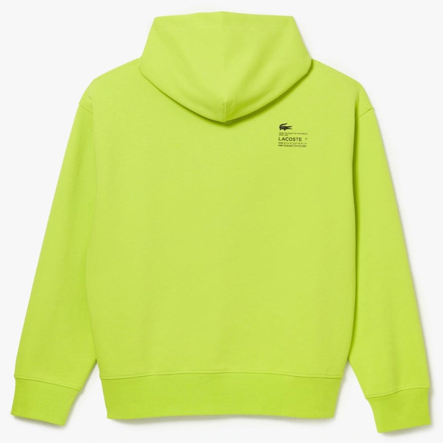 Lacoste Loose Fit Hooded Sweatshirt (Yellow) SH0094-51