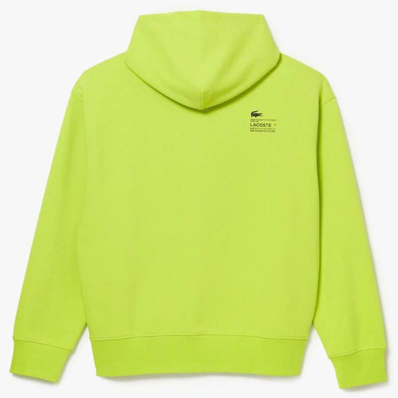 Lacoste Loose Fit Hooded Sweatshirt (Yellow) SH0094-51