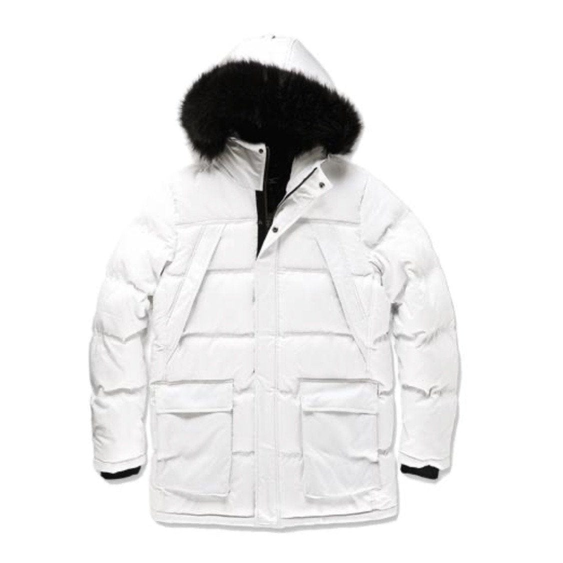 JORDAN CRAIG FARGO FUR LINED PARKA  (WHITE DOMINO)