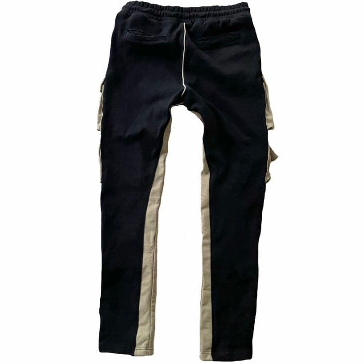 Lifted Anchors Military Combo Sweatpants (Black/Olive) LAFA121-4