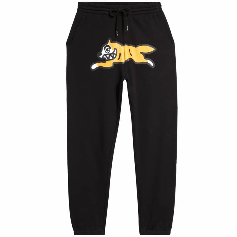 Ice Cream Running Dog Sweatpants (Black) 421-9106