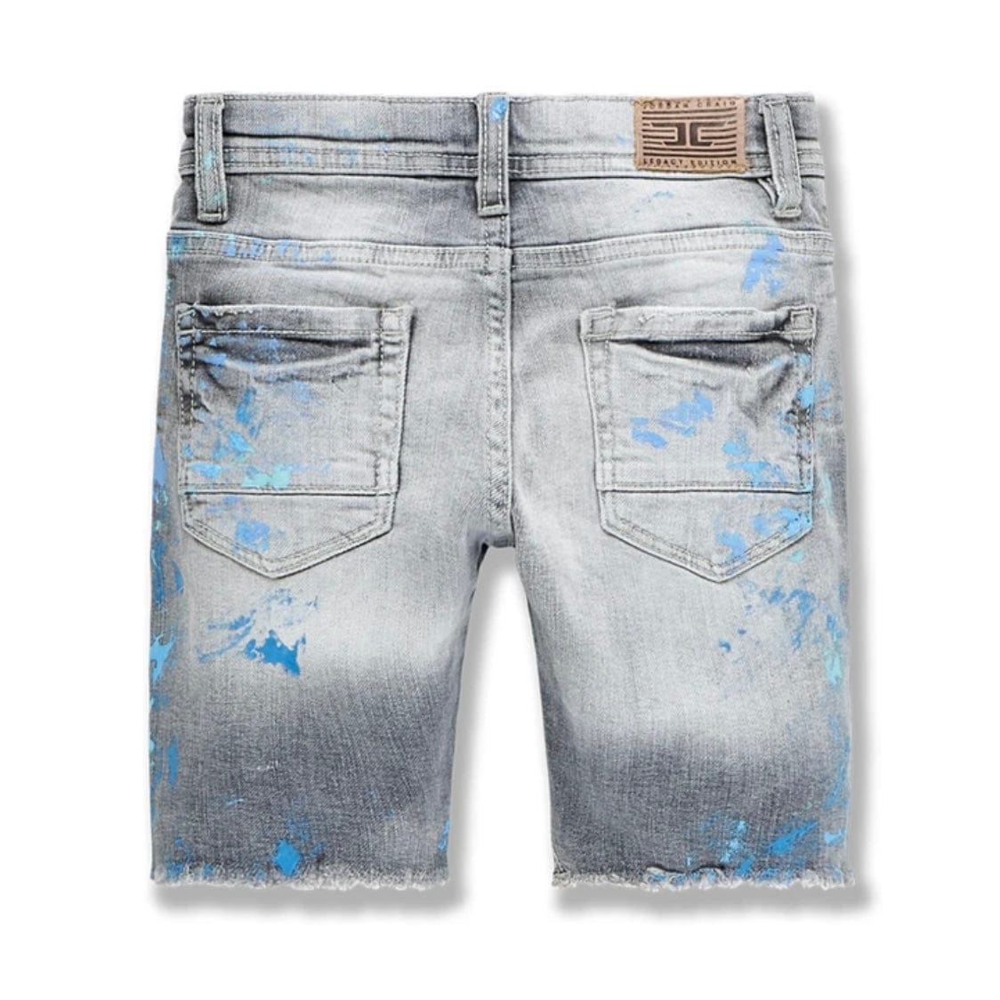 Kids Jordan Craig Vengeance Denim Shorts (Blue Wave) J3176SK