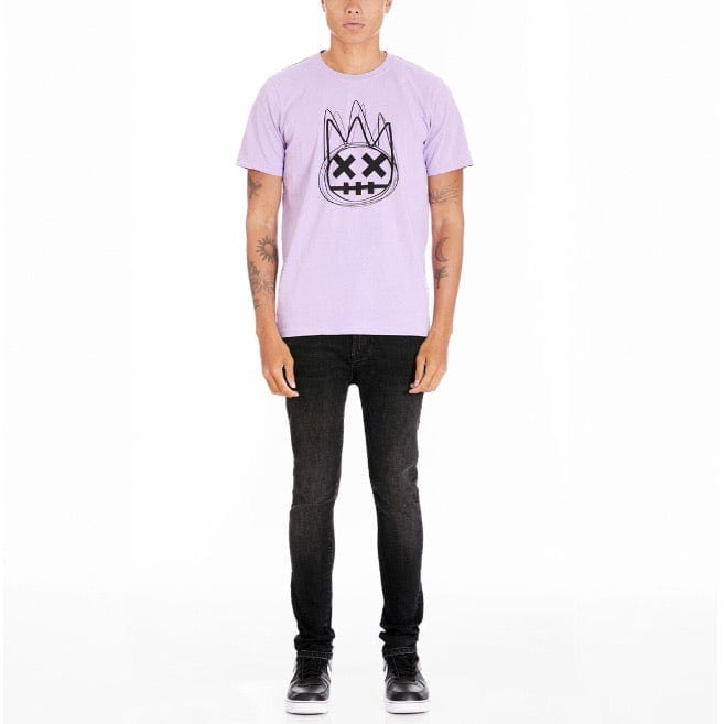 Cult Of Individuality Shimuchan Logo Short Sleeve Tee (Lilac) 621A0-K59H