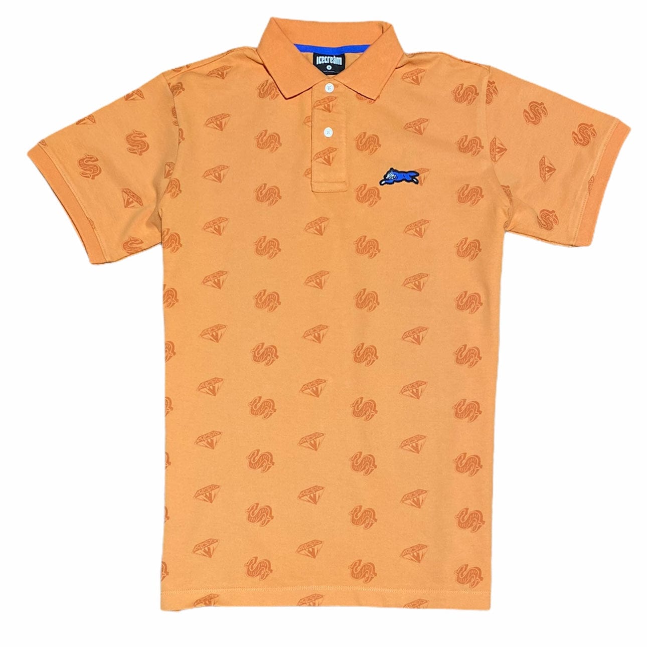 Ice Cream Cash Rules Polo (Copper Tan)