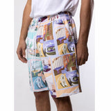 Sugar Hill Beverly Hills Cabana Shorts (Orange/Mint) SH22-SUM2-17