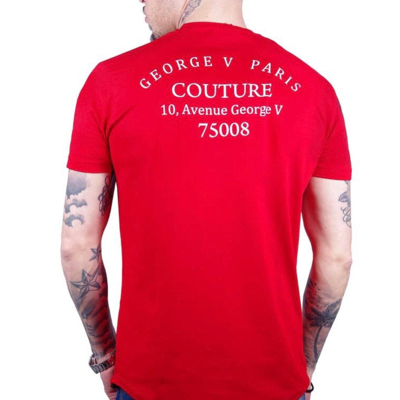 George V Crystal AK T-Shirt (Red/Gold) GV-2017