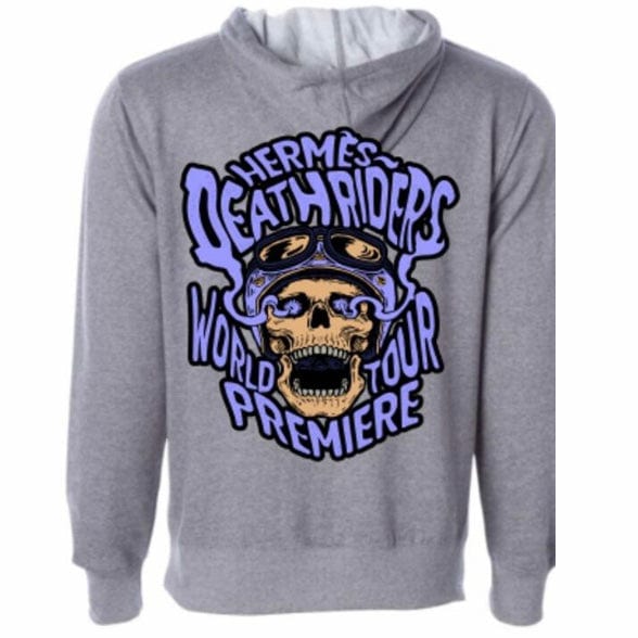 World Tour Death Riders Tour Hoodie (Grey)