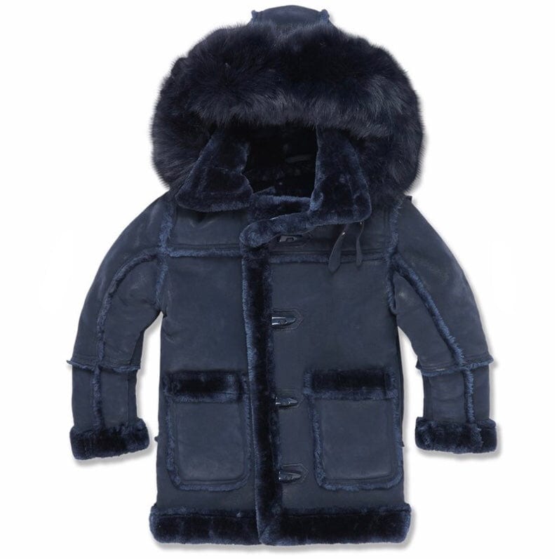 Kids Jordan Craig Denali Shearling Jacket (Navy) 91540K