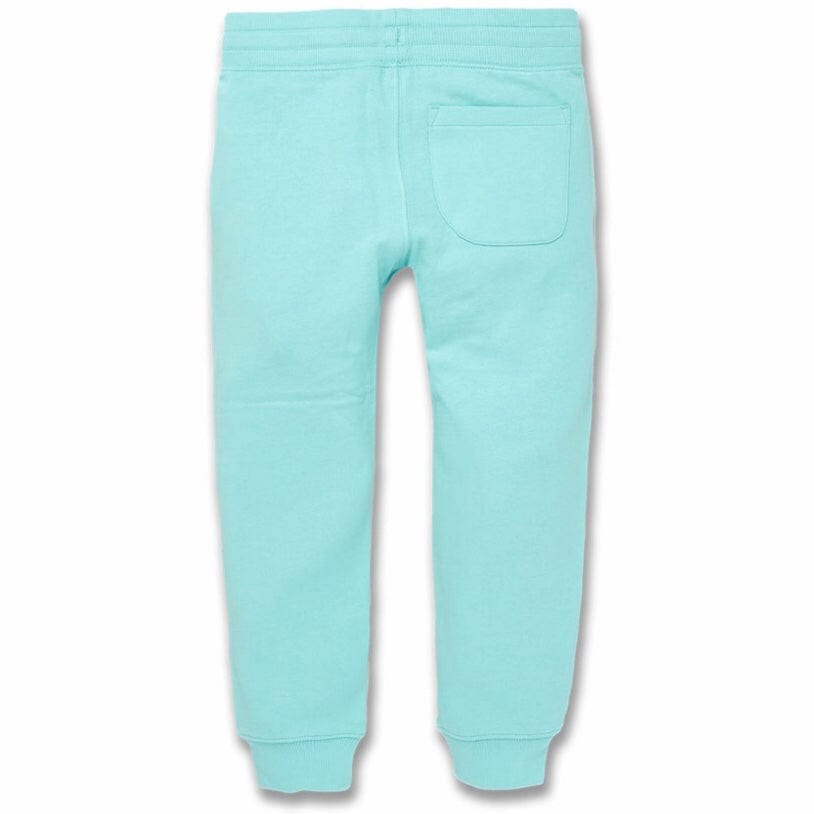 Kids Jordan Craig Invincible Plush Jogger Sweatpants (Egg Shell Blue) 8446K