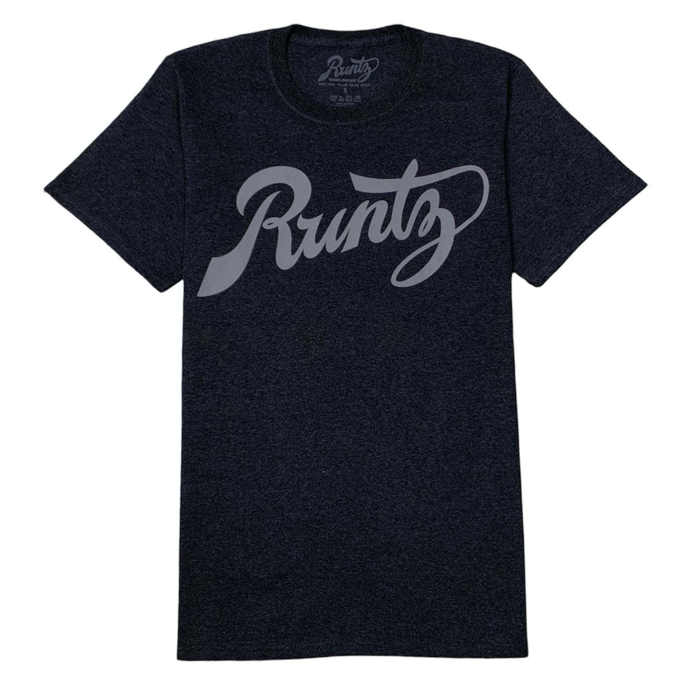 Runtz Script Sneaks Tee (Dark Grey/White) 222-40410C-DGW