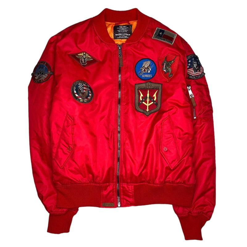Top Gun Houston Jacket (Red) - TGJ1636