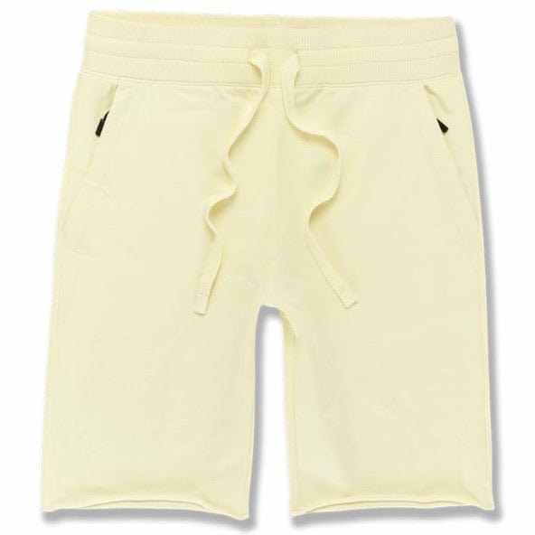 Jordan Craig Palma French Terry Shorts (Pale Yellow) 8350S