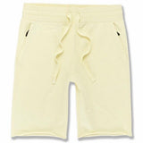 Jordan Craig Palma French Terry Shorts (Pale Yellow) 8350S