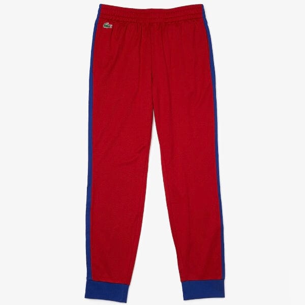 Lacoste Sport Pique Jogging Pants (Red/Blue) XH6934