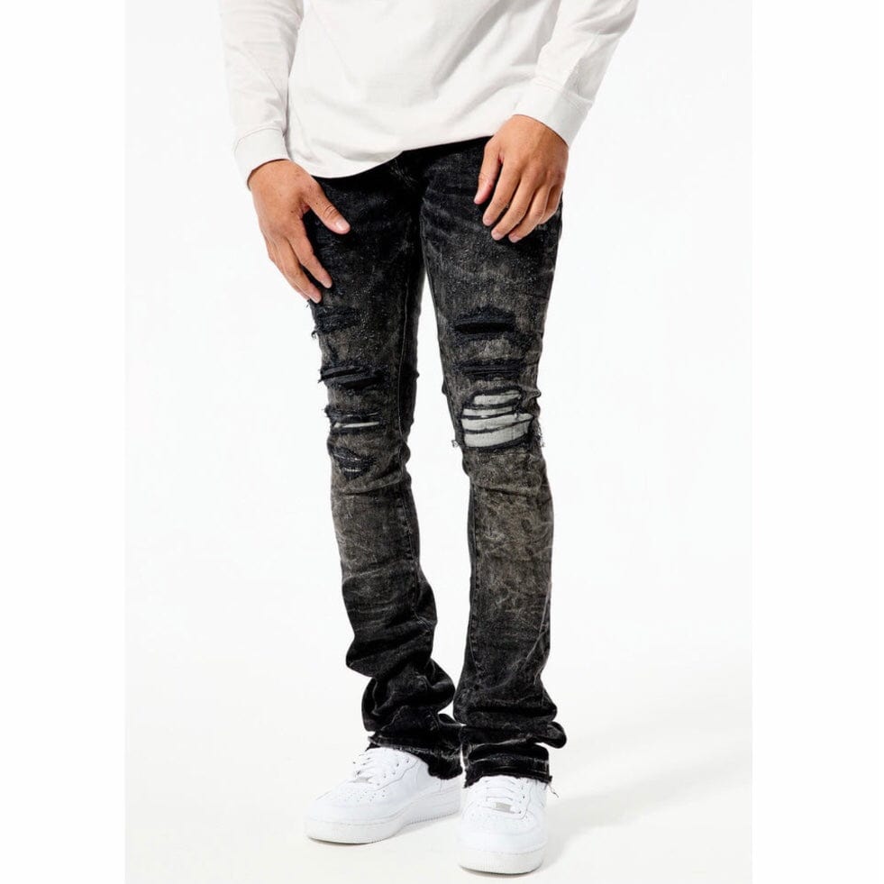 Jordan Craig Martin Stacked Pioneer Denim (Vintage Black) JTF200