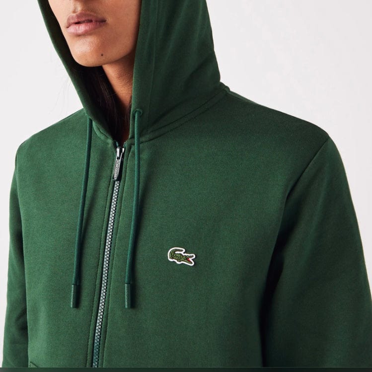 Lacoste Kangaroo Pocket Color-Blocked Hoodie (Green) SH9626-51