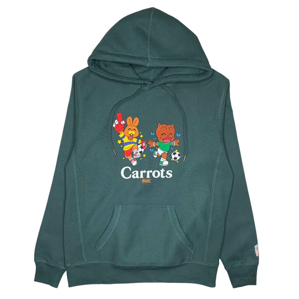 Carrots x Felt Mascot Hoodie (Green) CF-MHD