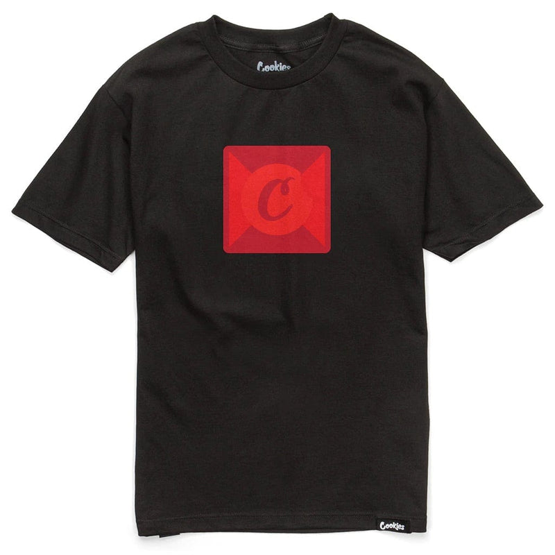 Cookies Monaco Logo T Shirt (Black/Red) 1556T5644
