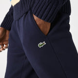 Lacoste Tapered Fit Fleece Trackpants (Navy) XH2529-51