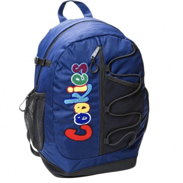 Cookies Smell Proof Bungee Nylon Back Pack (Navy)