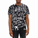 Cult Of Individuality Chaos Short Sleeve Tee (Black) 621B9-K36A