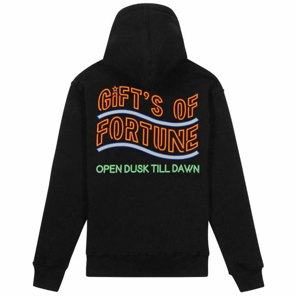 Gift Of Fortune Neon Girl Hoodie (Black)