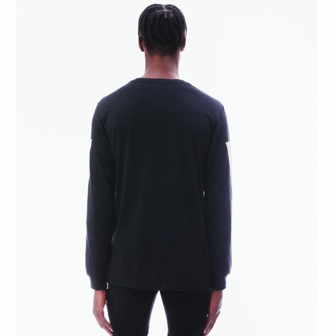 Hvman Long Sleeve Crew Neck Tee (Black) 38B7-F18A