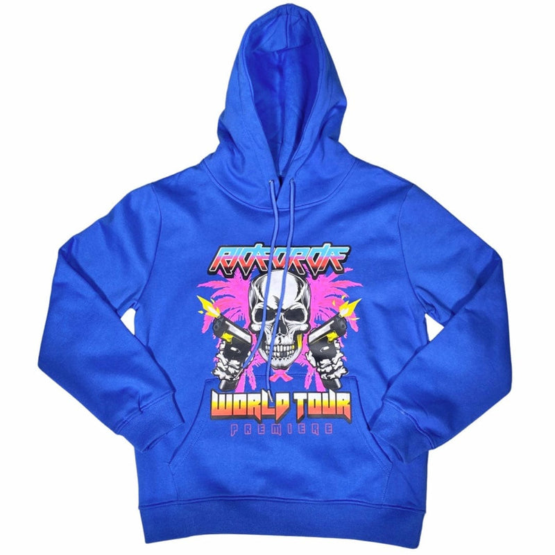 World Tour Ride Or Die Tour Hoodie (Royal Blue)