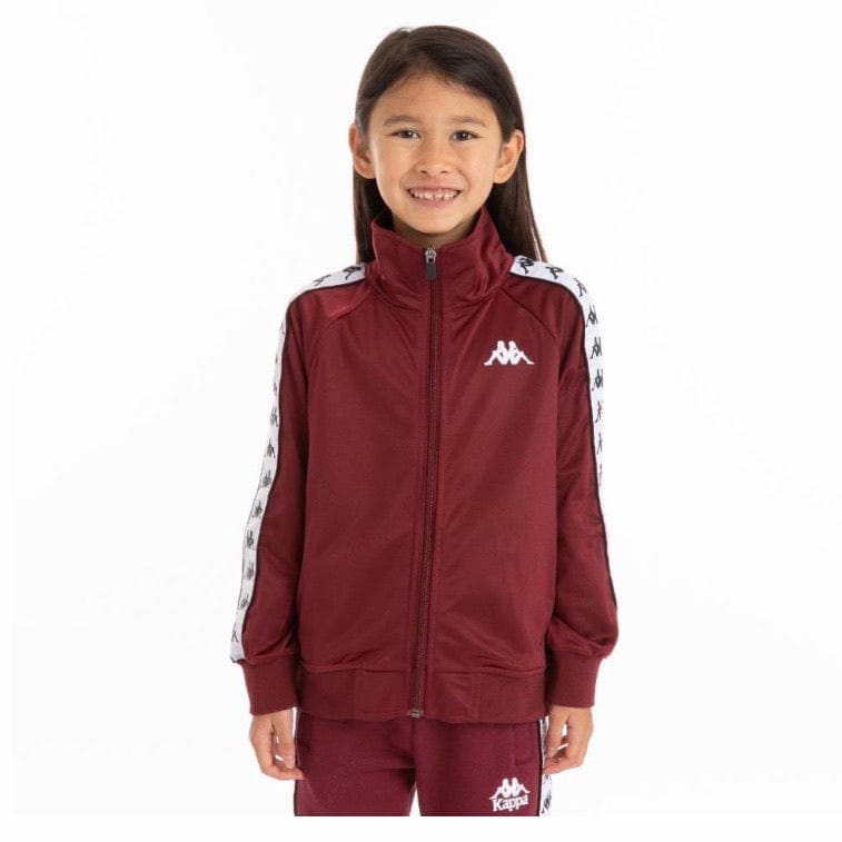 Kids 222 Banda Anniston Track Jacket (Red Dahlia/White)