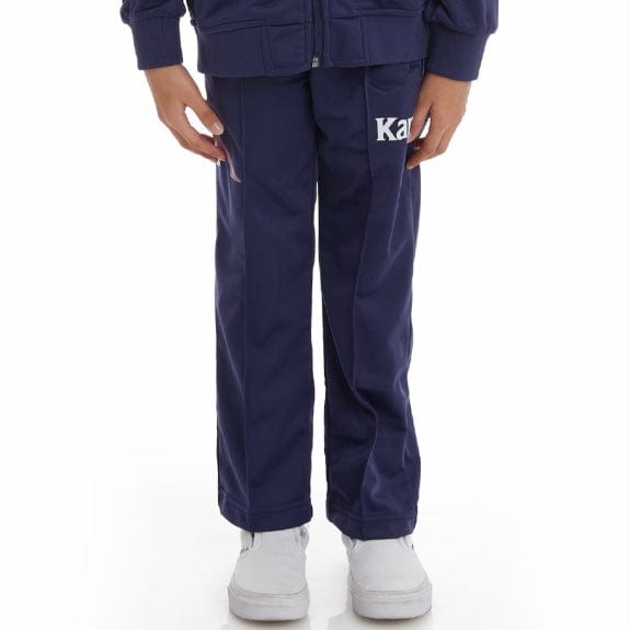 Kids Kappa Authentic Ambret Trackpants (Navy) 37196NW